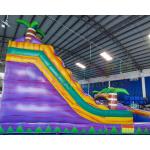 Playground Bounce House Inflatable Water Slide With Pool