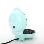 Portable 120V 550W Mini Waffle Maker Machine Non Stick Cooking Surface