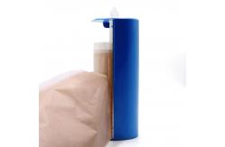 China Heat Resist Pre Taped Kraft Paper Auto Paint Protective Masking Paper With Dispenser supplier