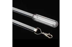 China Environment Friendly 12mm Acrylic Drapery Pull Wand For Hotel supplier