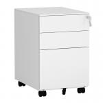 Fully Assembled Including Casters Slim Vertical File Cabinet