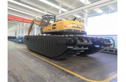 China 20 Ton Amphibious Excavator Swamp Buggy For Wetland Digging supplier