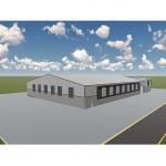 custom gold galvanized light  building Prefabricated large span Steel Structural Design