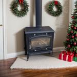 Manual Ignition Portable Wood Fire Pit Cast Iron Small Stove for sale