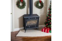 China Manual Ignition Portable Wood Fire Pit Cast Iron Small Stove supplier