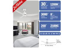 China DC Ceiling Fan With Remote Control Plastic Blades High-Speed supplier