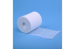 China Breathable 13th Mesh 5cm X 5m Medical Gauze Bandage Roll White Non Sterile supplier