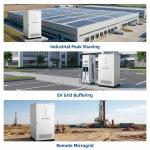 IP55 Liquid Cooled LiFePO4 BESS 125kW/261kWh Industrial Commercial Energy Storage System