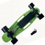 27inch Fish Shape Plastic Electric Skateboard With Remote Control Single Drive