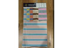 China Breathable Durable Striped Material Fabric For T-Shirt supplier