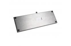China IP65 desktop metal compact keyboard with touchpad industrial pc keyboard supplier