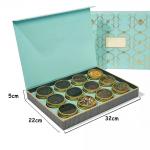 OEM / ODM Tea Packaging Box , Custom Metal Tea Canister With Lid for sale