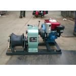 Diesel Engine 5 Ton Winch , Electrical Power Line Construction High Speed Winch for sale