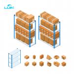 Customized Bolt Warehouse Racking Systems Stackable Metal Pallet Storage Shelf