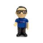 Non Phthalate Pvc Vinyl Figure Toy , BSCI Custom Personalized Action Figure 10cm for sale