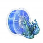 3D Printing Filament Customization Silk Dual Color Blue Green PLA Filament 3D Printer for sale