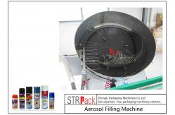 China High Performance Aerosol Filling Machine , Aerosol Paint Can Filling Machine  supplier