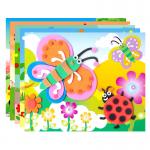 Educational Toys 3D Sponge Sticker Manual DIY Cute Puffy Stickers for sale
