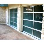 Mute Aluminum Alloy Frosted Glass Garage Door For Villa for sale