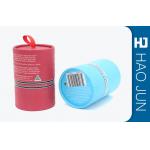 Round Shape Paper Packaging Carboard Candle Box With Rope on The Top for sale