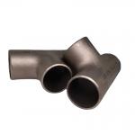Quenching Butt Weld Reducing Tee Pipe Fitting 5 Inch for sale