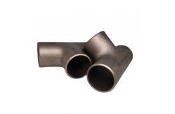 China Quenching Butt Weld Reducing Tee Pipe Fitting 5 Inch supplier