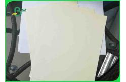China Two Side Uncoated Cream 70gsm / 80gsm Woodfree Paper For Notebook Writing supplier