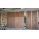 Sliding Aluminium Accessories Folding Partition Walls Divide Space Modular Partition Wood