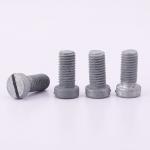 GB/T65 M4 M5 M6 Carbon Steel Slotted Screws Hot Dip Galvanized Cheese Head Machine Screw for sale