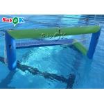 Inflatable Water Games Tarpaulin Pool Inflatable Water Toys Soccer Shooting Goal Game for sale