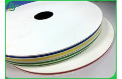 China 15MM 100% Saft Straw Paper Roll / Raw Material For Paper Straw supplier