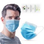 3 Ply PP Non Woven Disposable Face Mask Earloop Type for sale