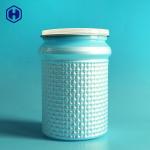 Embossed Wall  Plastic Cylindrical Containers 401 EOE/POE Cover For Flower for sale