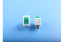 China Green 4Pin 6Pin Dpst Momentary Rocker Switch , Single Rocker Switch Flame Retardant supplier