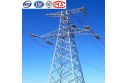 China 10 - 500kv HDG Angle Steel Tower For Transmission Line supplier