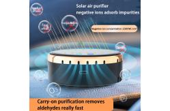China Solar Air Purifier Solar-Powered Car Deodorizer Compact Design Odors Cleaner supplier