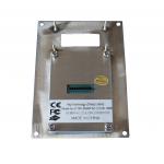 IP67 12 keys dot matrix dynamic waterproof blue backlit metal keypad with LCD