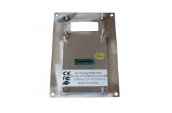 China IP67 12 keys dot matrix dynamic waterproof blue backlit metal keypad with LCD supplier