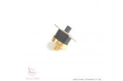 China KSD301 Bimetal Thermostat Switch Manual Reset Round Copper Head for Fireplace supplier