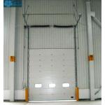 4m Width 450mm Panel Industrial Sectional Overhead Door for sale