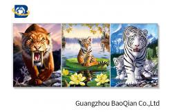 China images Change Effect 3D Lenticular Flips Picture With Lion / Tiger Animal supplier