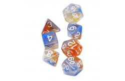 China Two Strands Of Smoke Add Together Resin RPG Dice Desktop Game Dice Set supplier
