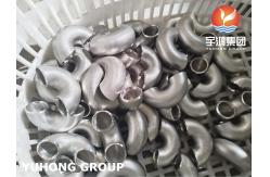 China B366 Hastelloy C22 180° LR Elbow Long Radius Butt Weld Fitting supplier