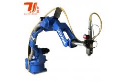 China Automatic Fiber Laser Cutting Machine With Yaskawa 6-Axis Manipulator Robot Arm supplier