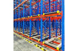 China Push Back Pallet Racking High Density Warehouse Storage Racking Push Back Rack supplier