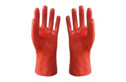 China Impermeable Protective Work Gloves For Working In Damp Greasy Environments supplier