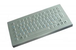 China 77 keys Customized layout  Industrial Metal Desktop Keyboard with functions keys supplier