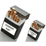 350gsm EPS Cigarette Packaging Box White Card Custom Flip Top Offset Printing for sale