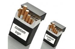 China 350gsm EPS Cigarette Packaging Box White Card Custom Flip Top Offset Printing supplier