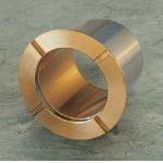 CuPb10Sn10 Track Roller Bearing , Welding Steel Flange Bushing Customizable for sale